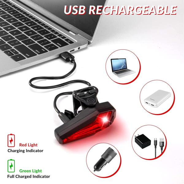 ROCKBROS Lumière pour vélo certifié IPX5 StVZO 20 lux