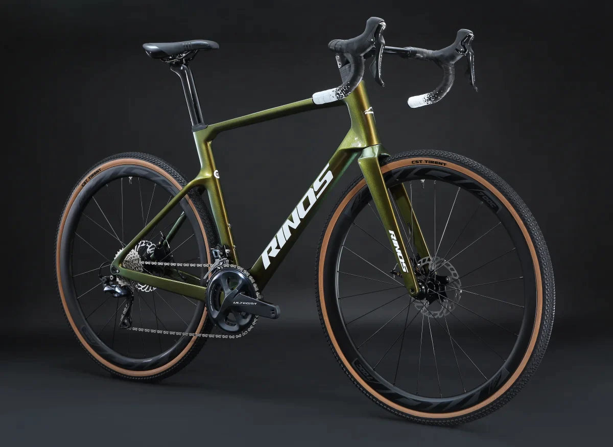 RINOS Vélo de gravel Carbon Sandman5.0 Shimano R8000 Ultegra