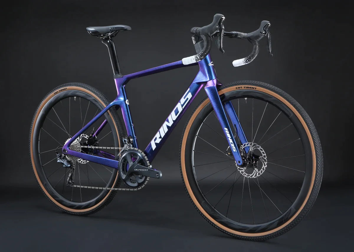 RINOS Vélo de gravel Carbon Sandman5.0 Shimano R8000 Ultegra