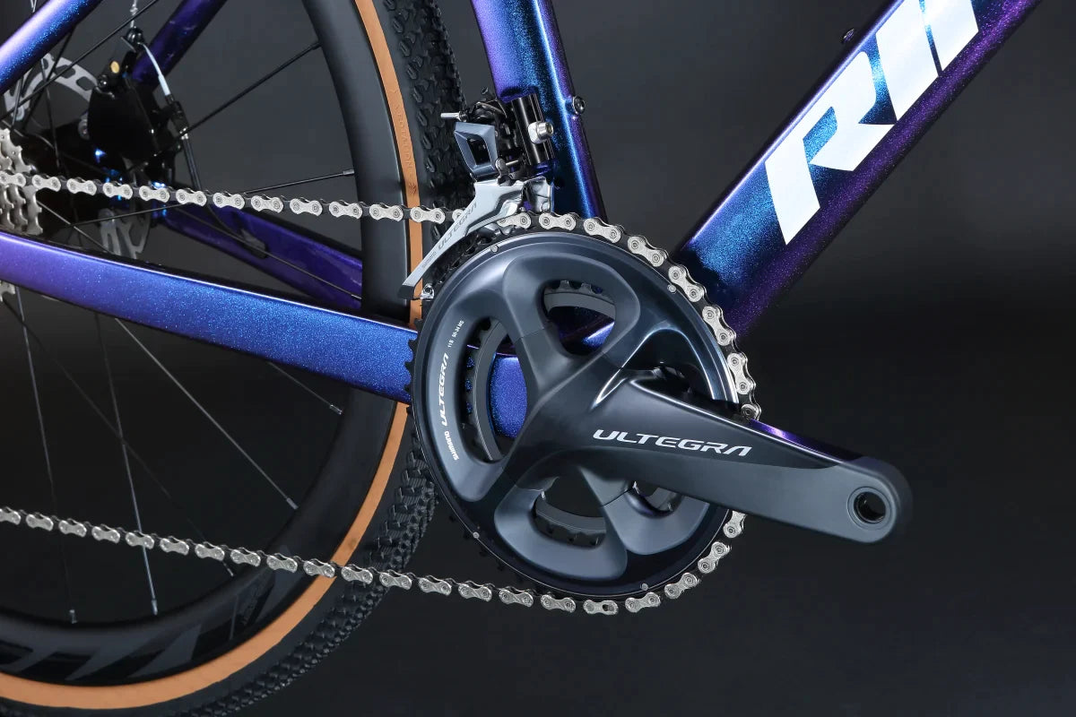 RINOS Vélo de gravel Carbon Sandman5.0 Shimano R8000 Ultegra