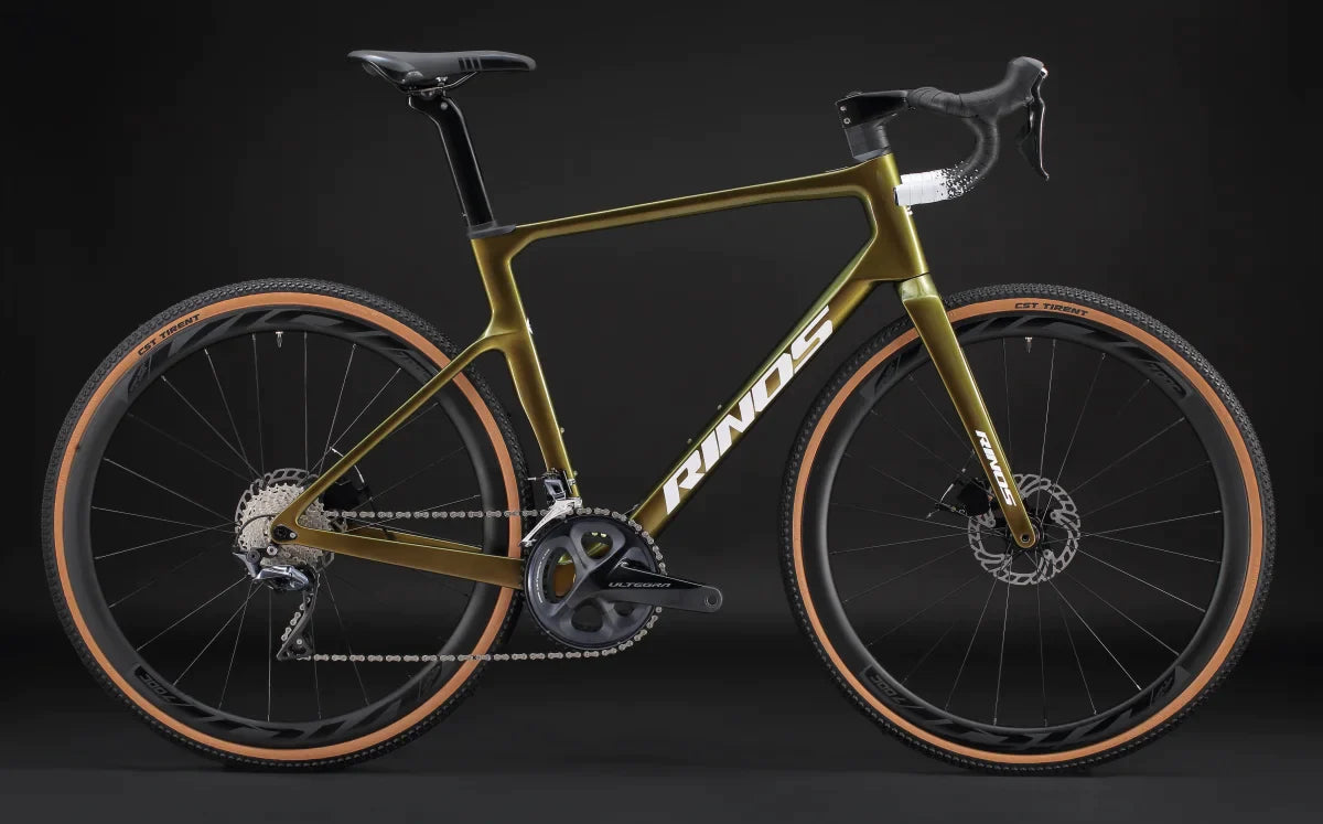 RINOS Vélo de gravel Carbon Sandman5.0 Shimano R8000 Ultegra