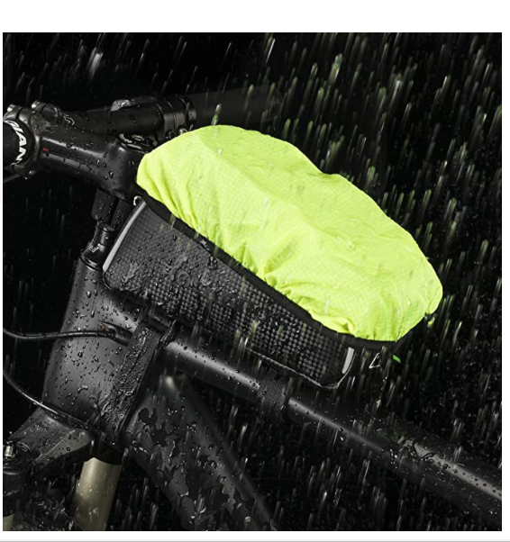 ROCKBROS 017-1BK Sacoche de cadre de vélo à écran tactile pour téléphone portable jusqu'à 6,5 pouces