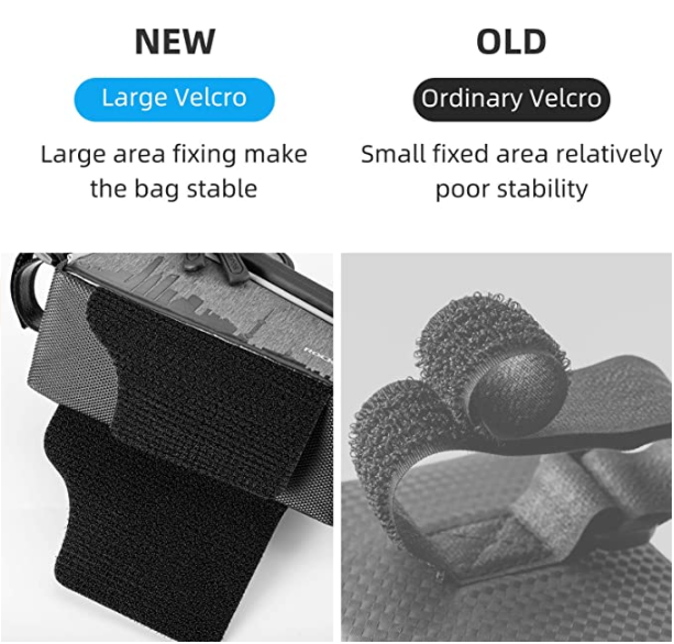 ROCKBROS 017-5 Sac de cadre de vélo avec écran tactile pour téléphone portable jusqu'à 6,5 pouces