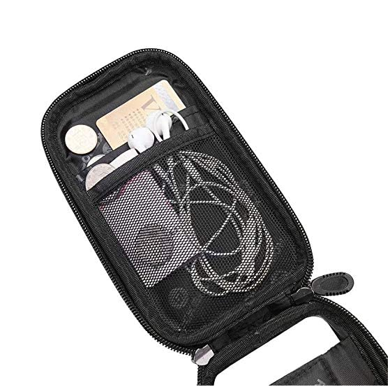 ROCKBROS 030-60BK Sac de cadre de vélo avec poche pour téléphone portable jusqu'à 6,0 pouces