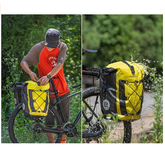 ROCKBROS AS-002-1 Sac de vélo 27L Sac de porte-vélos Noir