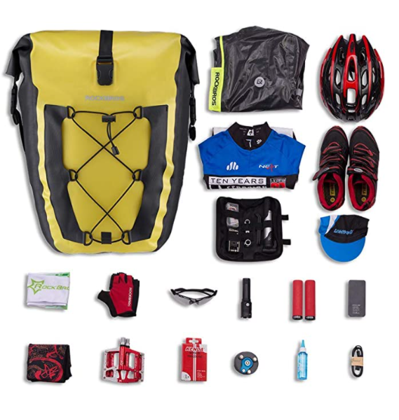 ROCKBROS AS-002-1 Sac de vélo 27L Sac de porte-vélos Noir