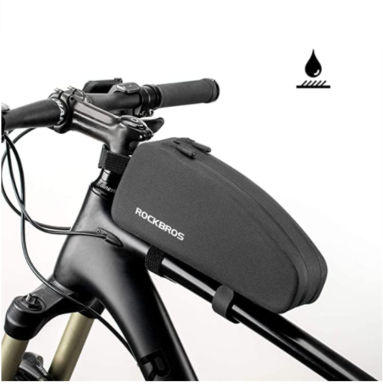ROCKBROS AS-019 Sacoche de cadre de vélo 1L avec 1x fermeture éclair