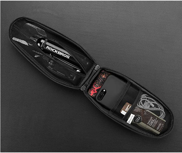 ROCKBROS B60 sacoche de cadre de vélo étanche noir M 1.1L