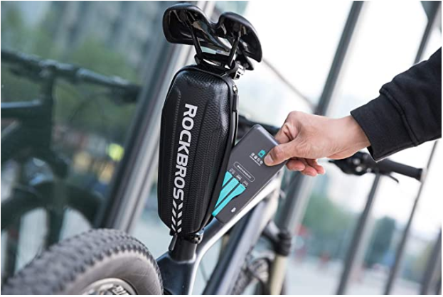 ROCKBROS B60 sacoche de cadre de vélo étanche noir M 1.1L