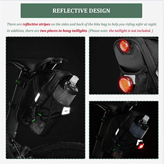 ROCKBROS C35 Sacoche de Selle Imperméable Réfléchissant