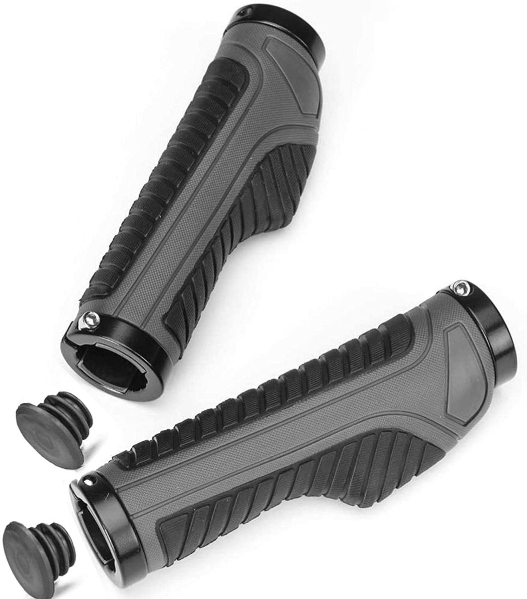 ROCKBROS Poignées de guidon de vélo ergonomiques 22mm noir