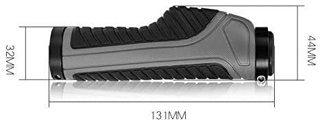 ROCKBROS Poignées de guidon de vélo ergonomiques 22mm noir