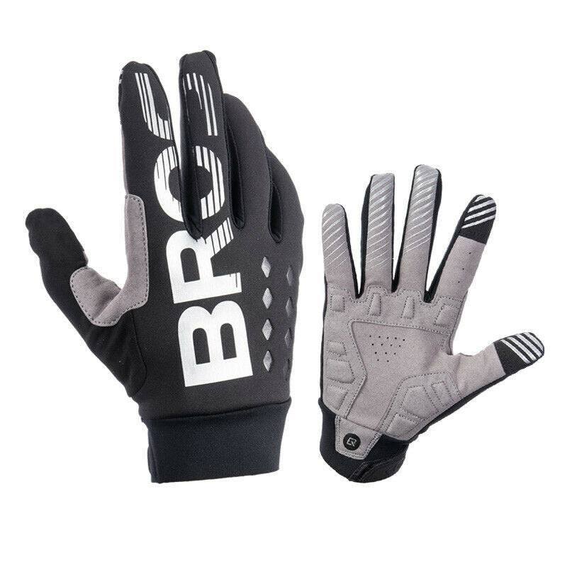 ROCKBROS Gants de Vélo Gants Doigts Complets Noir