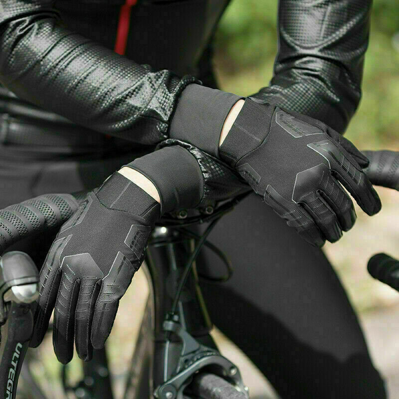 ROCKBROS Gants de cyclisme coupe-vent Doigts Complets S