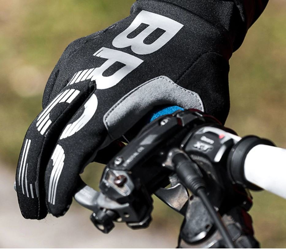 ROCKBROS Gants de cyclisme coupe-vent Doigts Complets S