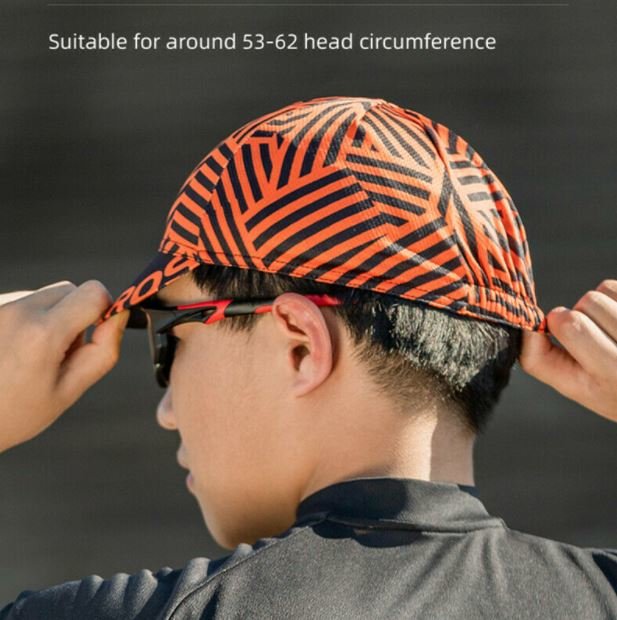 ROCKBROS casquette vélo sous casque cap anti-UV respirant noir