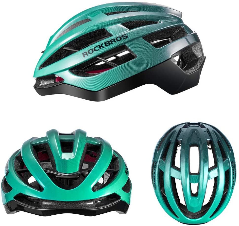 ROCKBROS casque de vélo casque de sécurité homme/femme 55-61 M (55-58 cm) noir