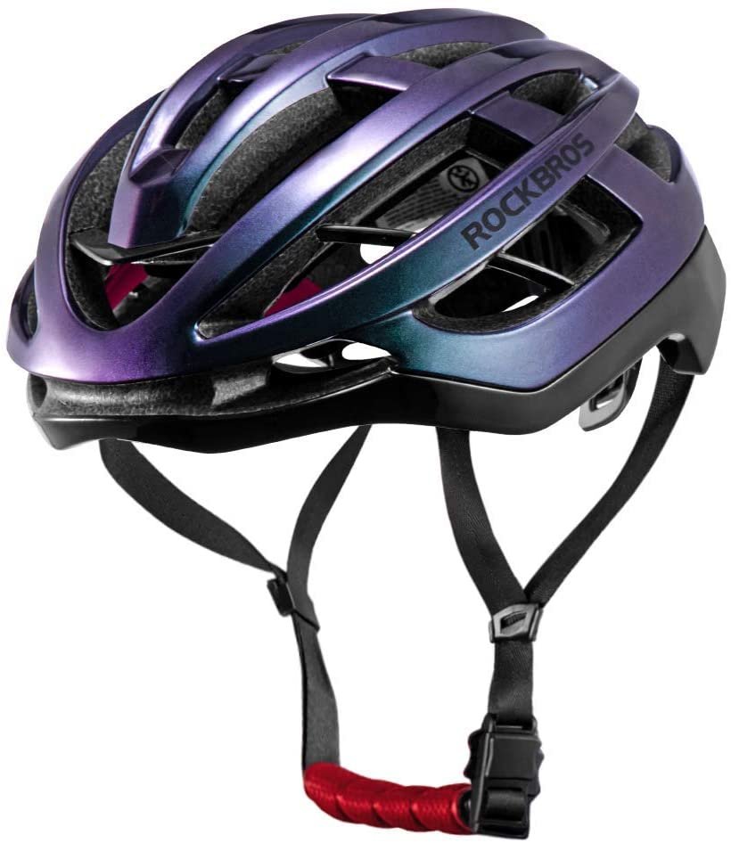 ROCKBROS casque de vélo casque de sécurité homme/femme 55-61 M (55-58 cm) noir