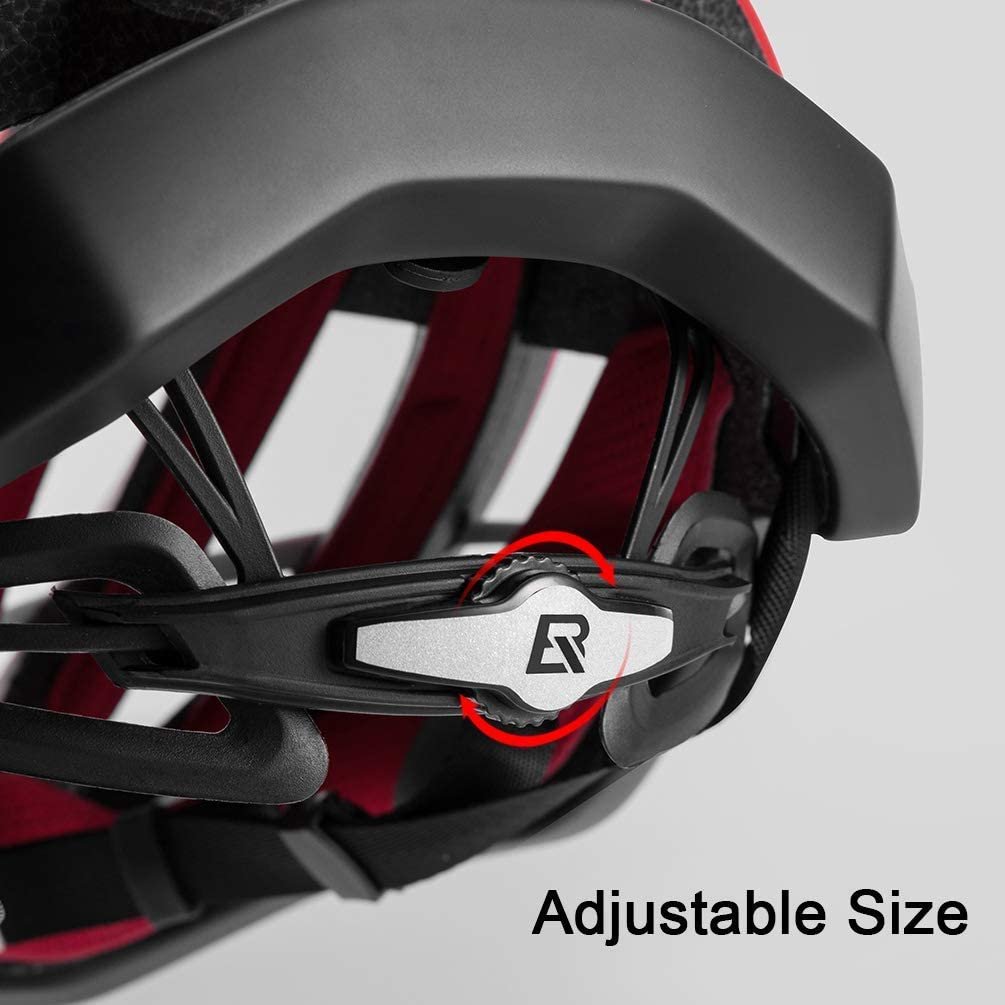 ROCKBROS casque de vélo casque de sécurité homme/femme 55-61 M (55-58 cm) noir