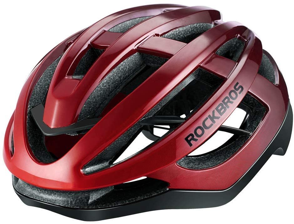 ROCKBROS casque de vélo casque de sécurité homme/femme 55-61 M (55-58 cm) noir
