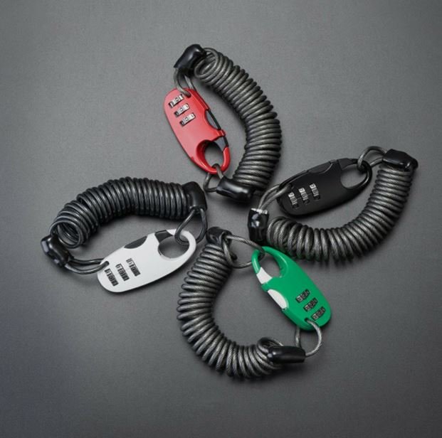 Antivol Pour Casque De Moto, Cadenas En D À Combinaison Pour Vélo, Moto Antivol Pour Casque De Moto, Cadenas En D À Combinaison Pour Vélo, Moto