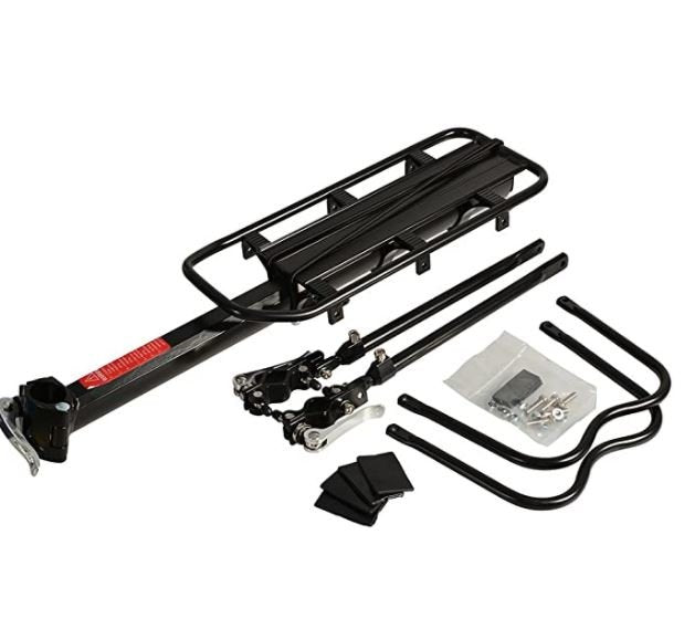 ROCKBROS HJ1009 Porte-bagages pour vélo Max. Charge 50kg 24-29 pouces