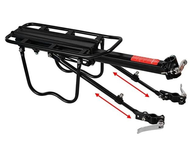 ROCKBROS HJ1009 Porte-bagages pour vélo Max. Charge 50kg 24-29 pouces