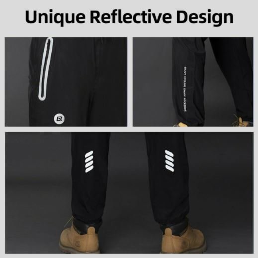 ROCKBROS Pantalon de cyclisme pantalon de pluie imperméable respirant fitness sport