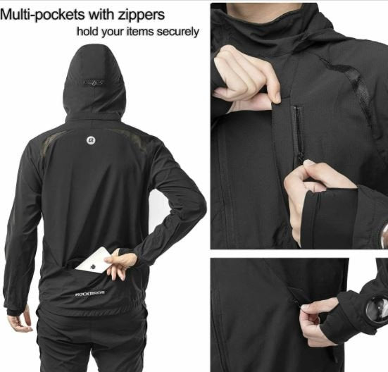 ROCKBROS veste pour femmes/hommes veste de cyclisme veste de course sports de plein air
