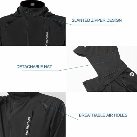 ROCKBROS veste pour femmes/hommes veste de cyclisme veste de course sports de plein air
