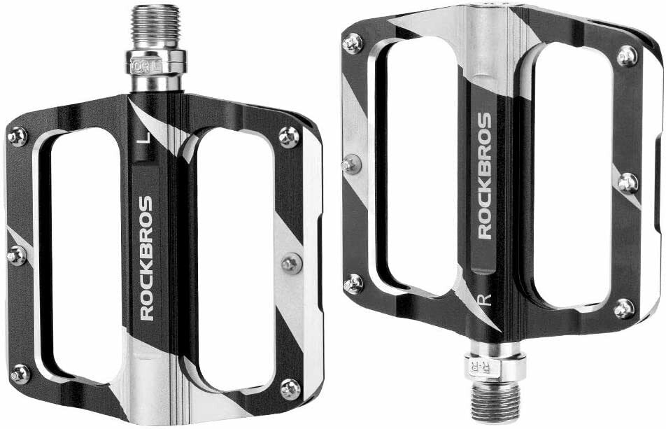 ROCKBROS K306 Pédales de vélo 9/16 pouces roulement scellé en aluminium 3 couleurs