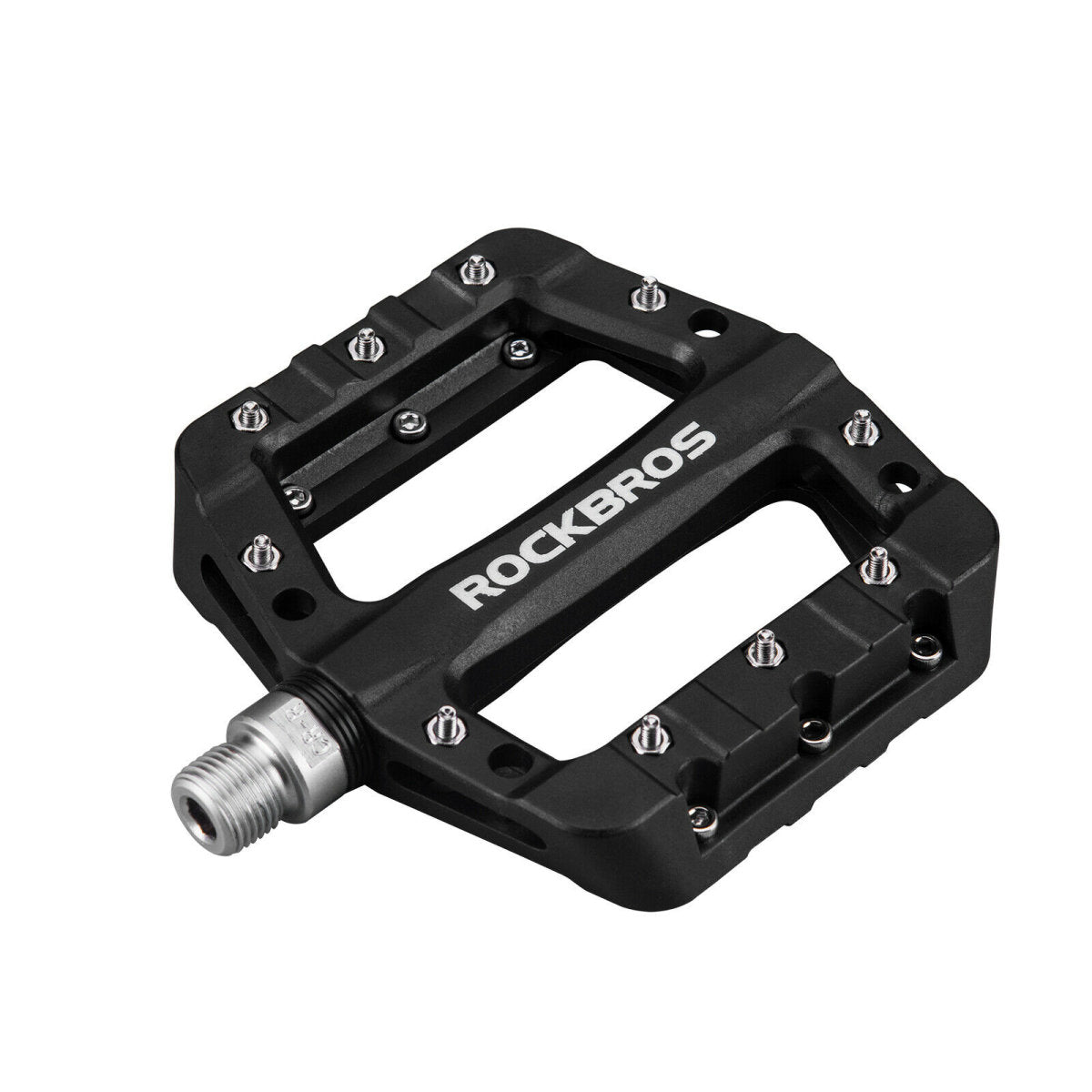 ROCKBROS Pédales Vélo de Route ultra-adhérence Nylon Kaki