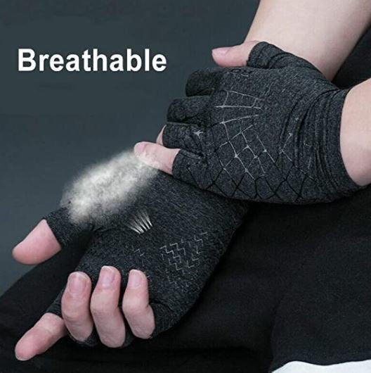 ROCKBROS S202 Gants de vélo Gants de sport sans doigts Demi-doigt Noir S