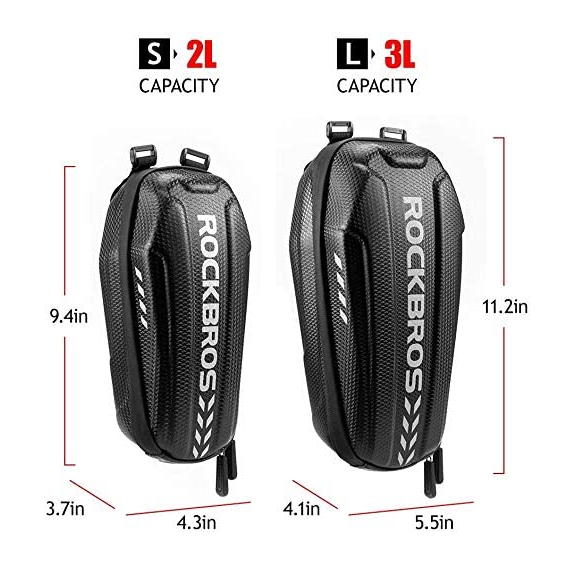 ROCKBROS Sacoche guidon scooter sacoche frontale étanche 2L