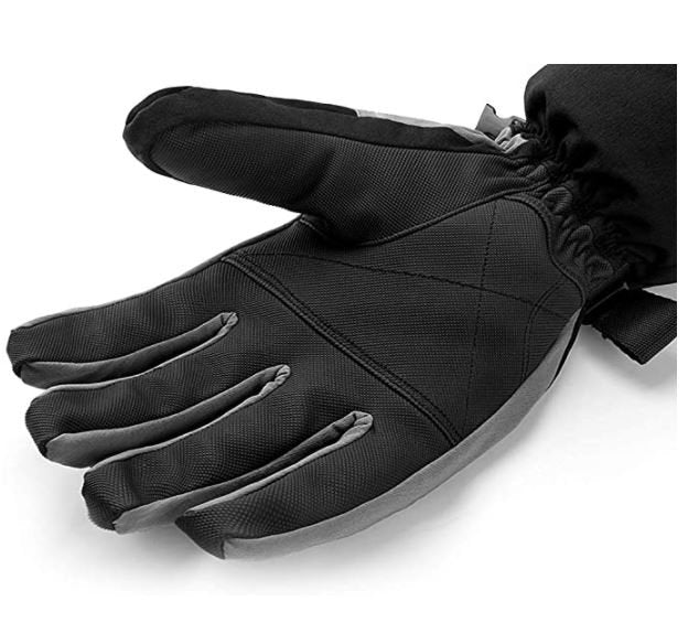 ROCKBROS Gants de Ski 2 en 1 Gants Printemps Automne Doigt Complet Coupe-Vent Gants Chauds pour Sports de Plein Air M