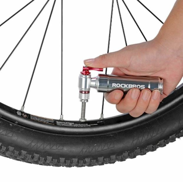 ROCKBROS SLAM-CO2HEAD Mini gonfleur vélo