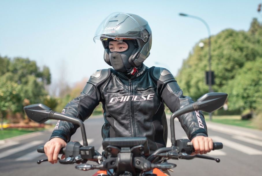 ROCKBROS Balaclava Respirant Moto Bandana UPF50+ 3 Couleur Noir
