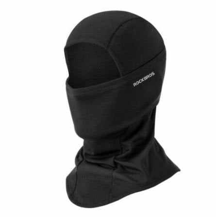 ROCKBROS sports d'hiver masque thermique couvre-chef chapeau de cyclisme bandeau chapeau de ski noir