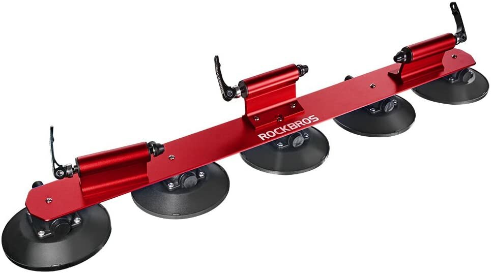 ROCKBROS XP100 Porte-vélos pour 1-3 vélos Rouge 1x Vélo