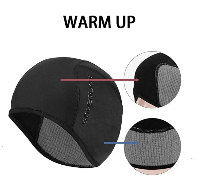 ROCKBROS YPP002 Casquette vélo casquée bonnet tricot hiver