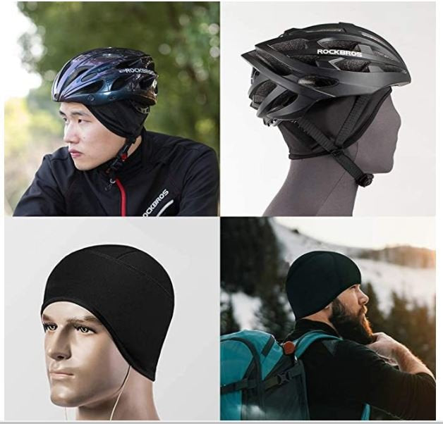 ROCKBROS YPP002 Casquette vélo casquée bonnet tricot hiver
