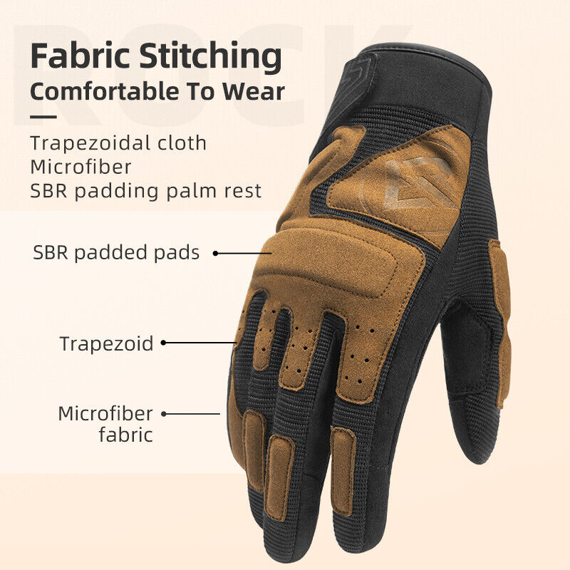 ROCKBROS MT003 gants moto complets écran tactile vélo