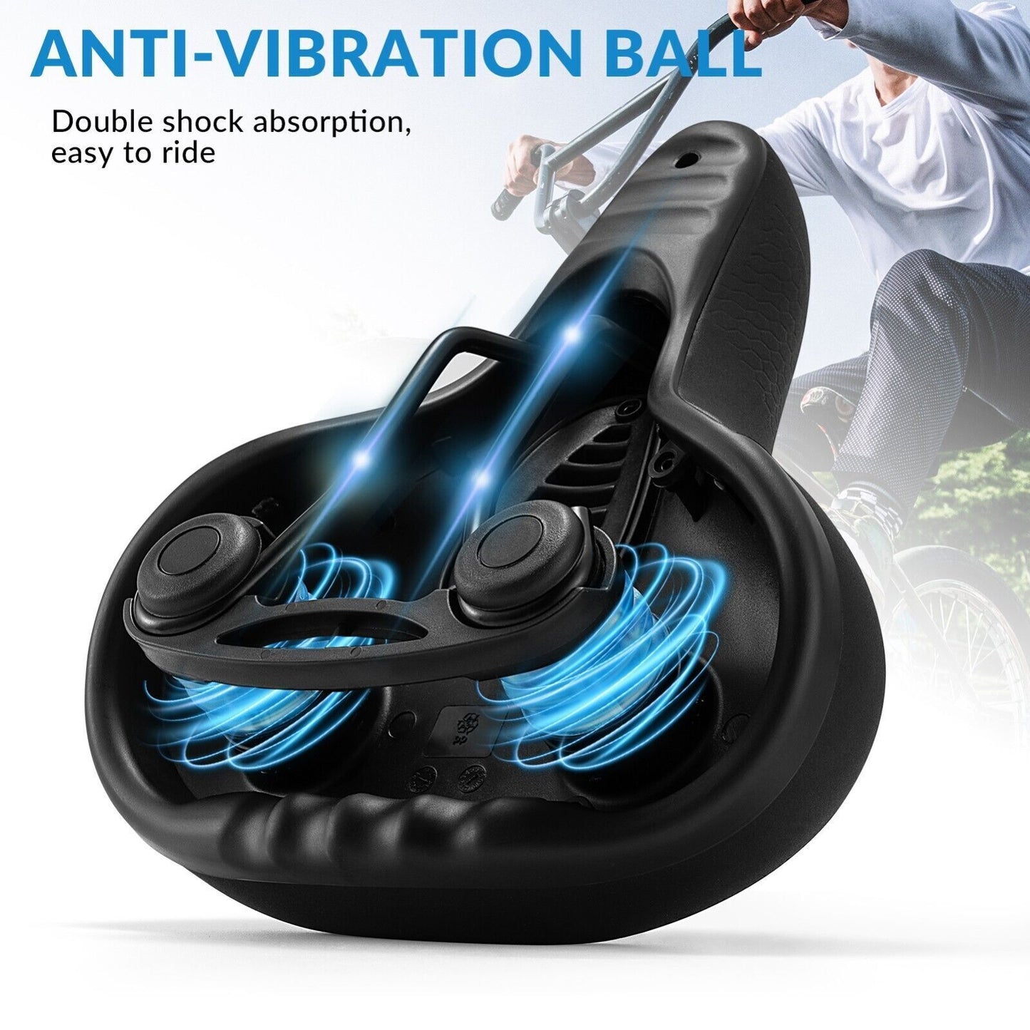 ROCKBROS selle de vélo siège de vélo mousse à mémoire de forme confortable ergonomique
