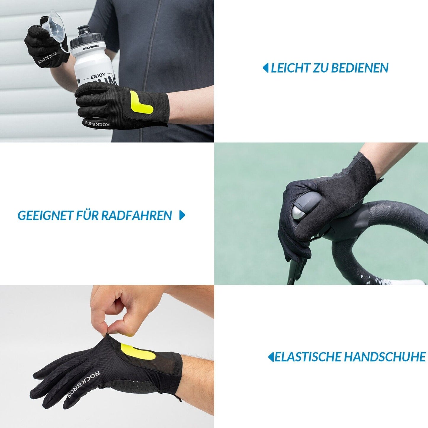 ROCKBROS S299 gants vélo gants écran tactile moto