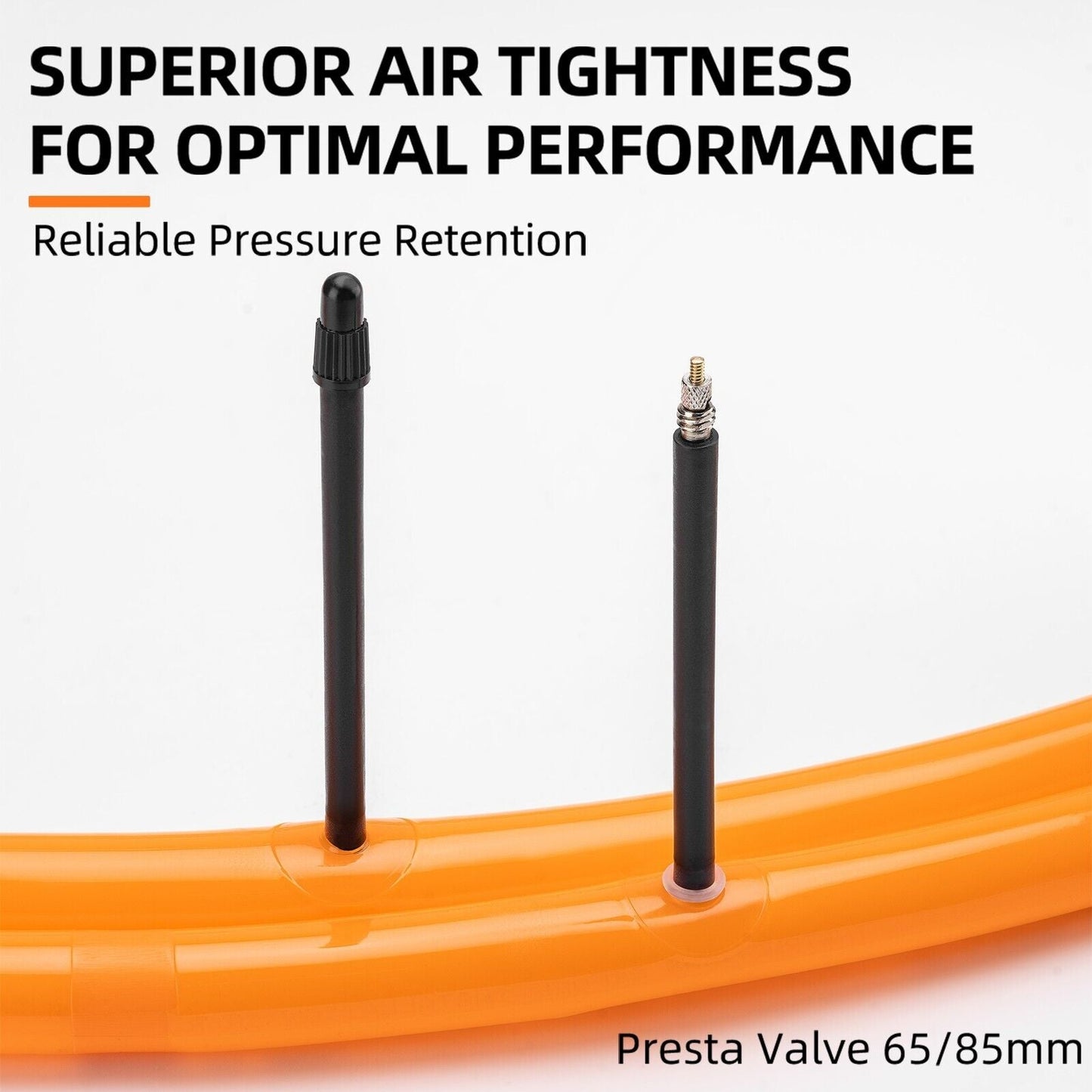 Tube de vélo ROCKBROS 700 x 18-32C 35g TPU valve Presta vélo de route