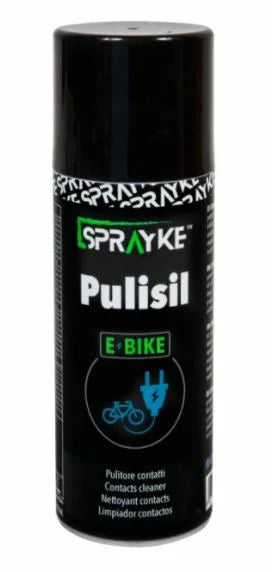 SPRAYKE Nettoyant de contact pour bicyclettes électriques Pulisil