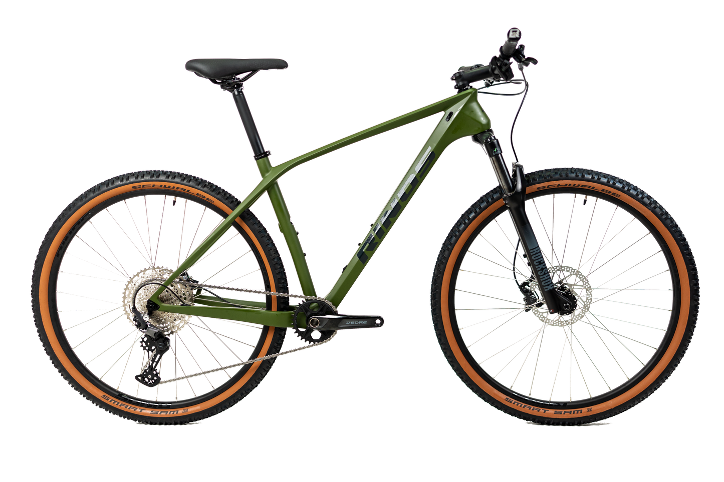 RINOS Gaia2.0 VTT Carbone Shimano Deore 12 vitesses Rockshox 19 pouces semi-rigide