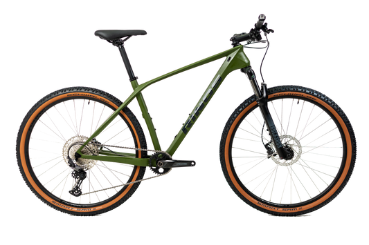 RINOS Gaia2.0 VTT Carbone Shimano Deore 12 vitesses Rockshox 19 pouces semi-rigide