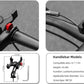 ROCKBROS support de téléphone portable de vélo support de téléphone de guidon pour smartphone 4,7-7,09 pouces