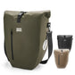 ROCKBROS 15L-20L Sac de porteur vélo 3-en-1
